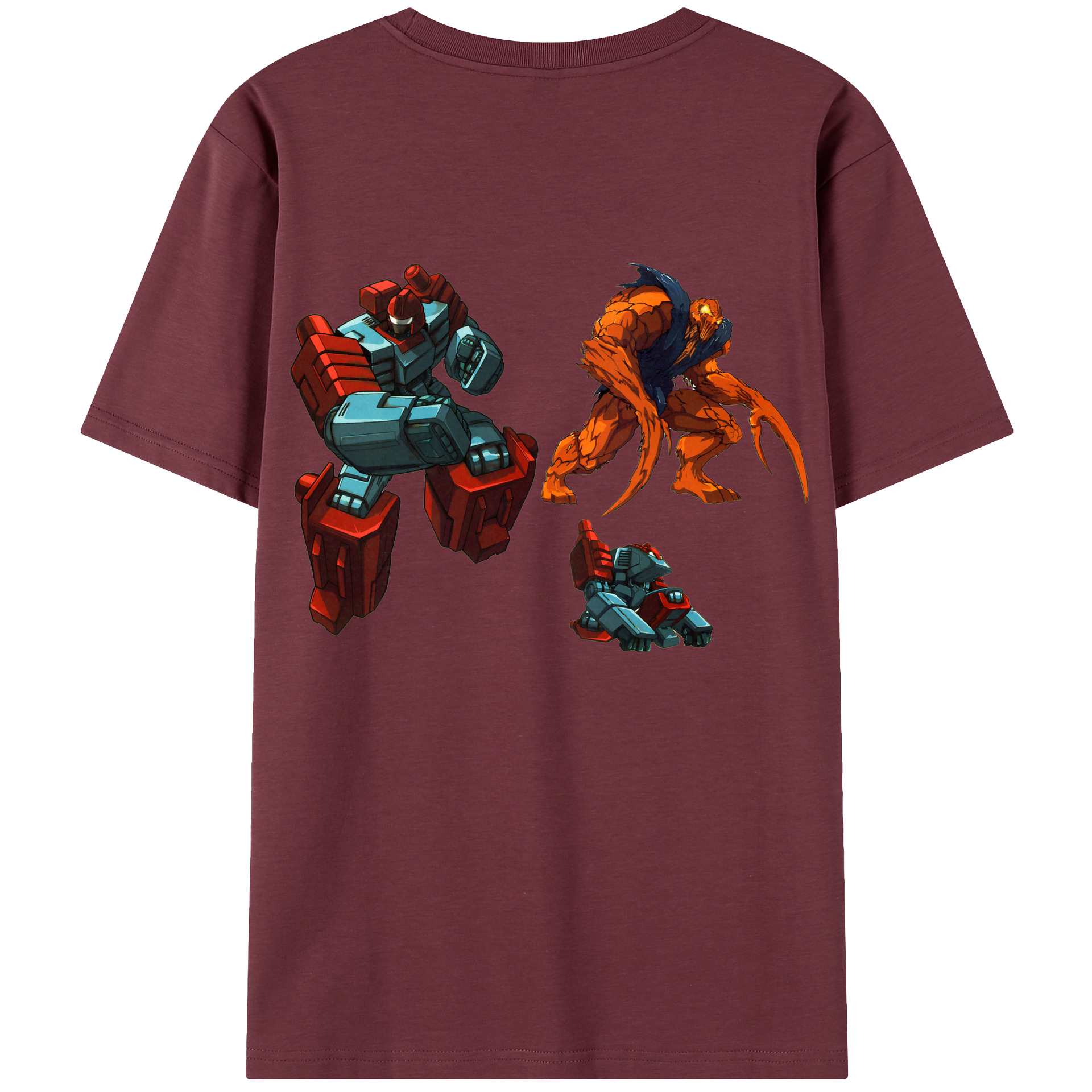 （画像用）  綿100％半袖Tシャツ（背面プリント）